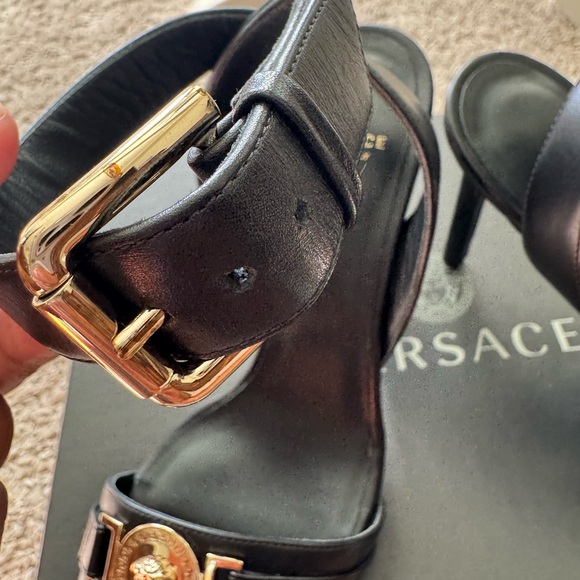 Versace sandals heel size 37 - Picture 10 of 11